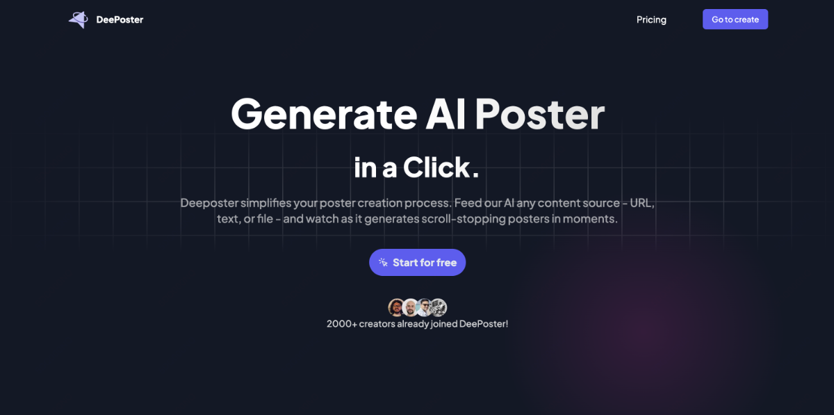 DeePoster product image