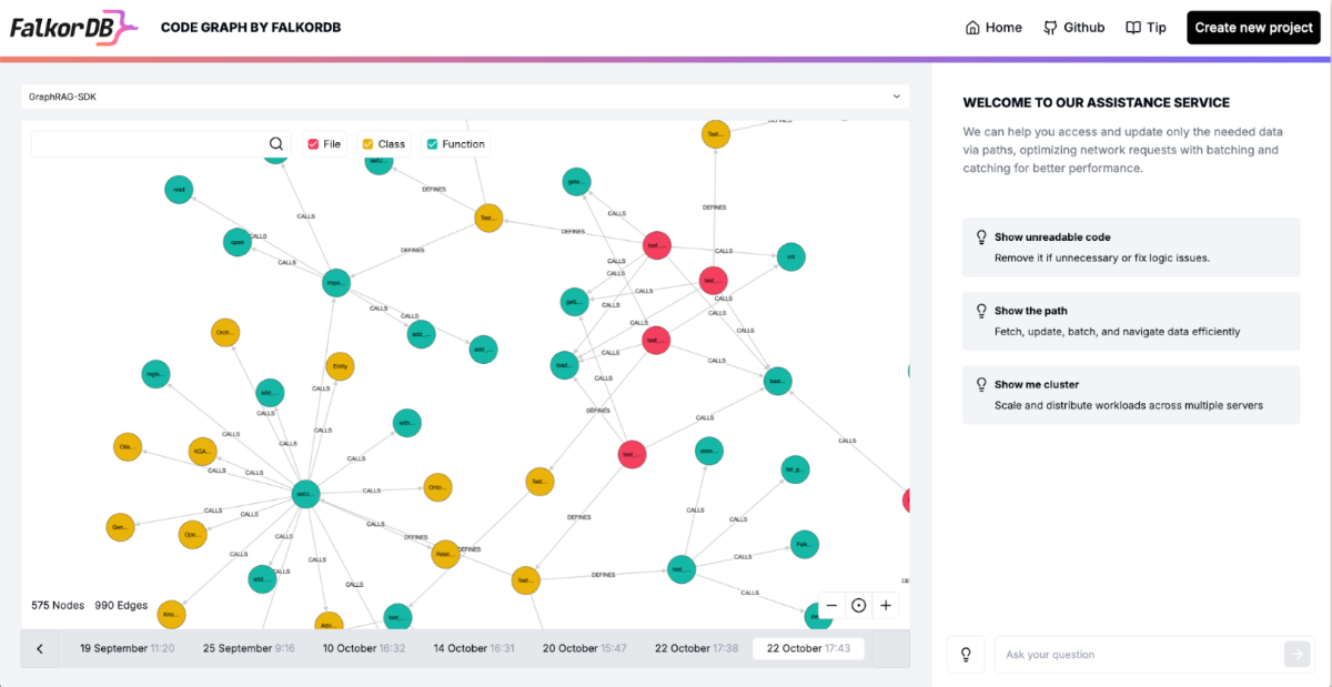 FalkorDB Knowledge Graph DBMS product image