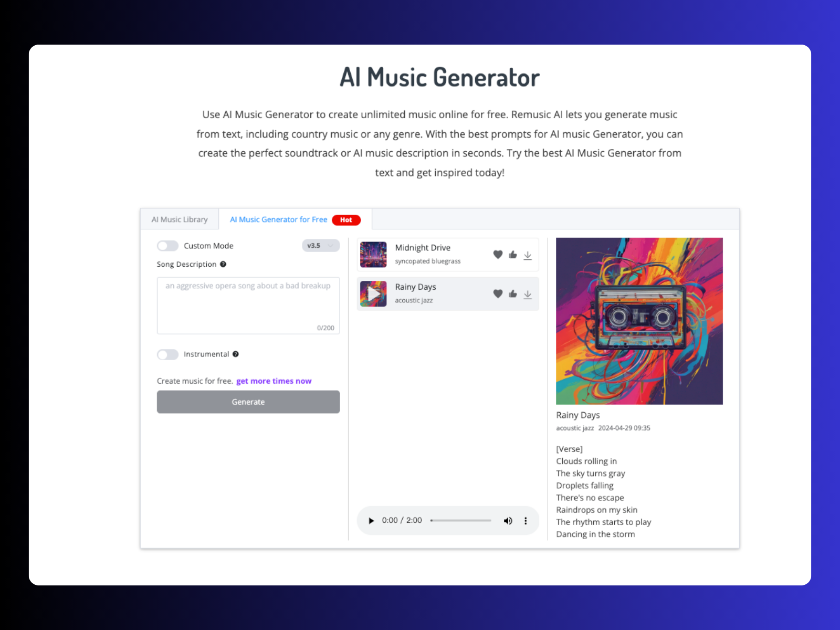 Remusic product image