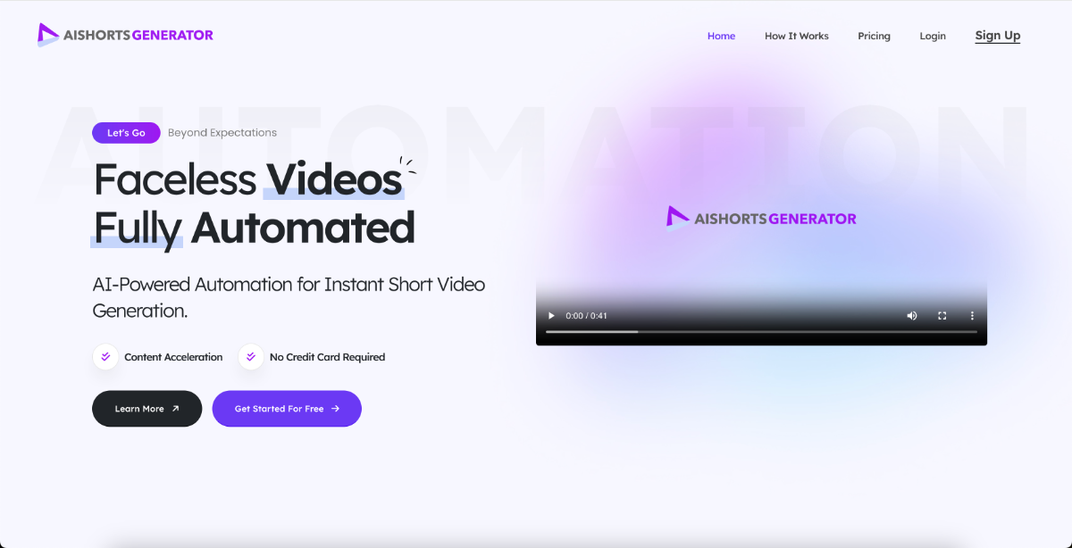 AI Shorts Generator product image