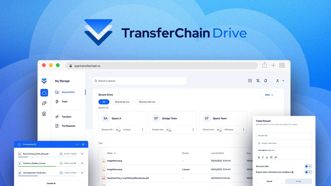 TransferChain Drive product image