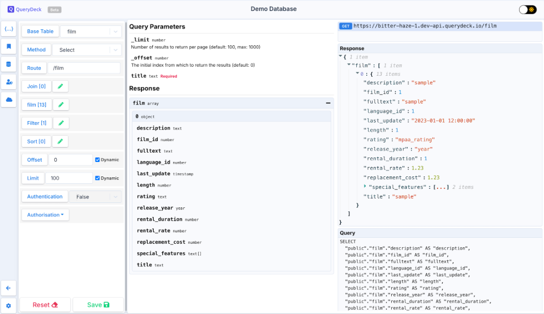 QueryDeck.io product image