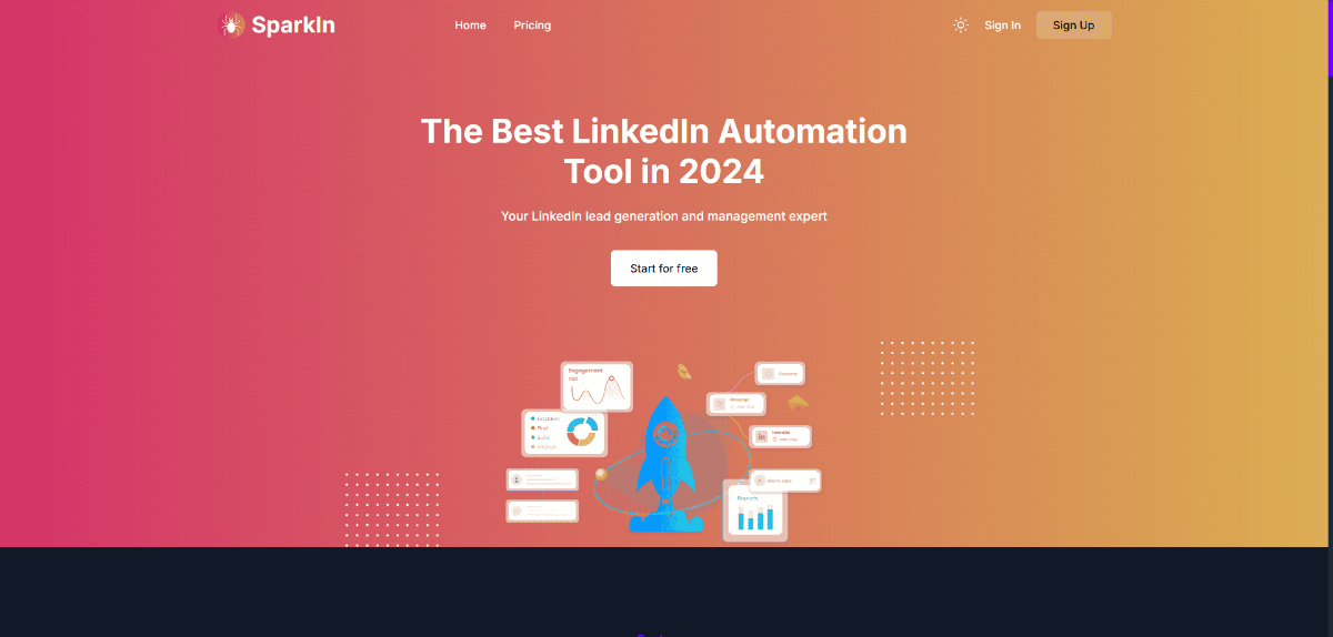 LinkedIn Automation Tool - SparkIn product image
