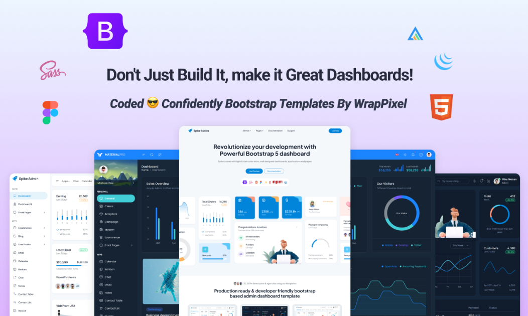 Bootstrap Admin Templates product image