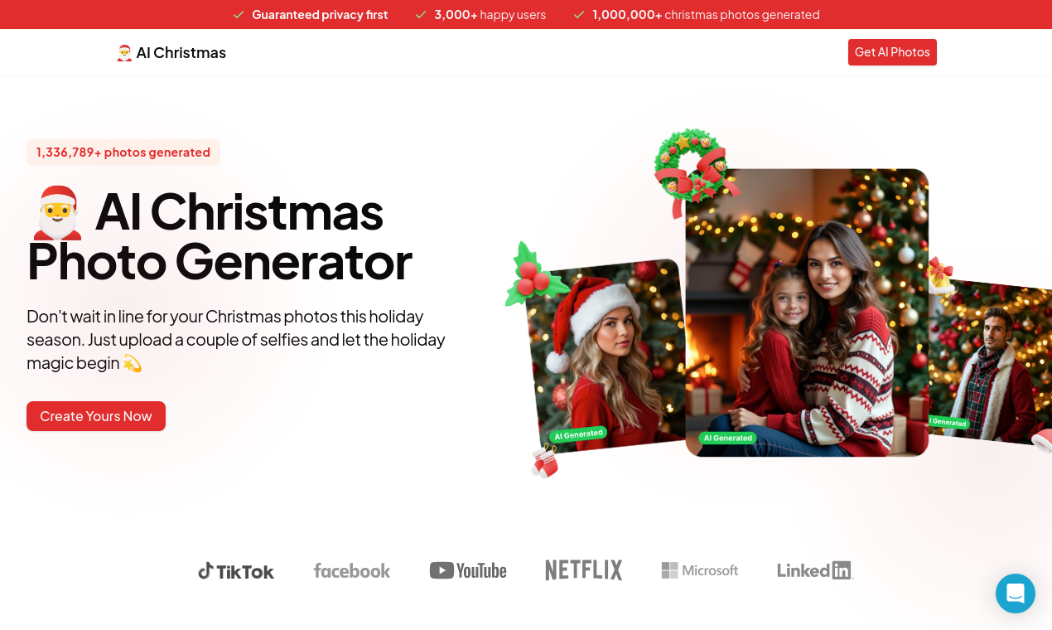 AI Christmas Photo Generator product image