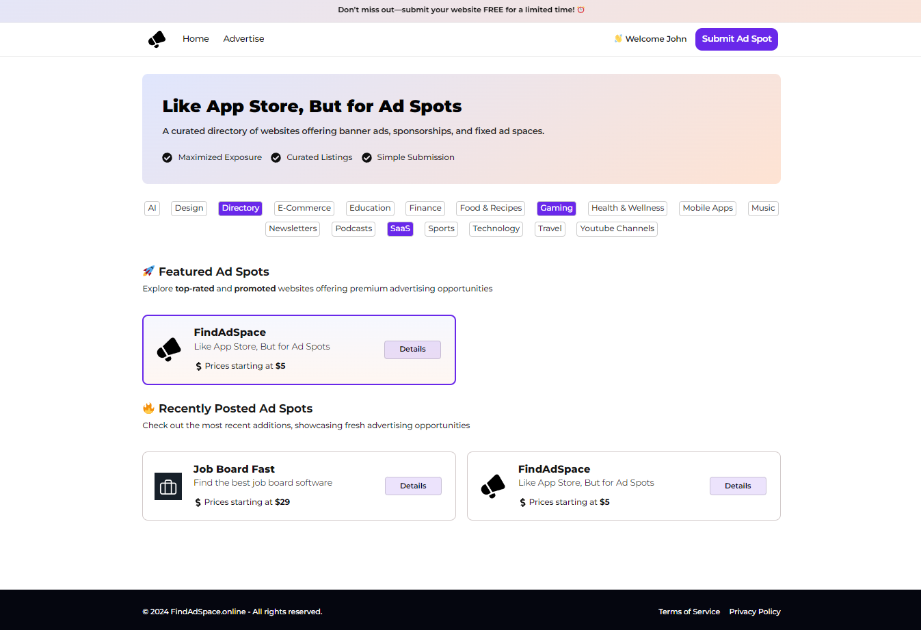 FindAdSpace.online product image