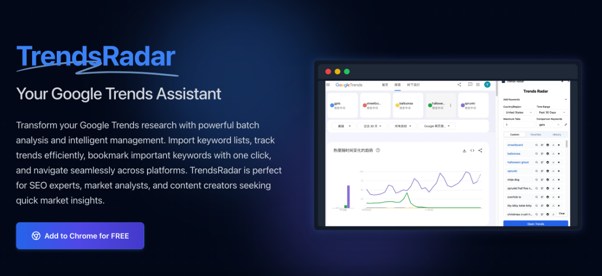 TrendsRadar product image