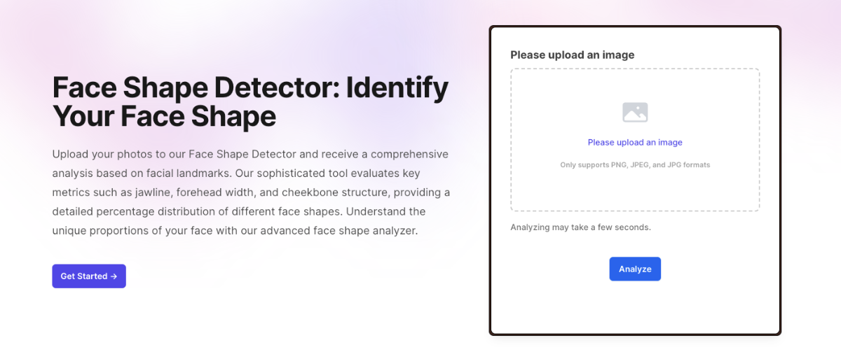 Face Shape Detector product image