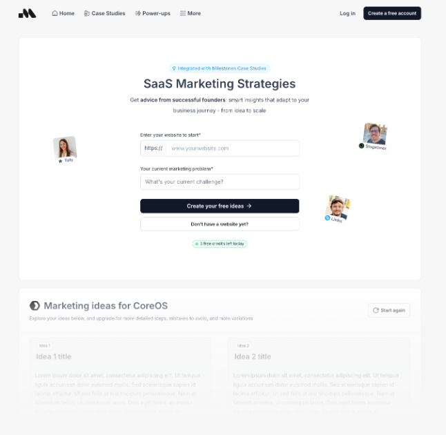 Milestones: Marketing Power-Up product image