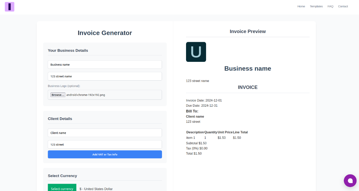 Invoice Den product image