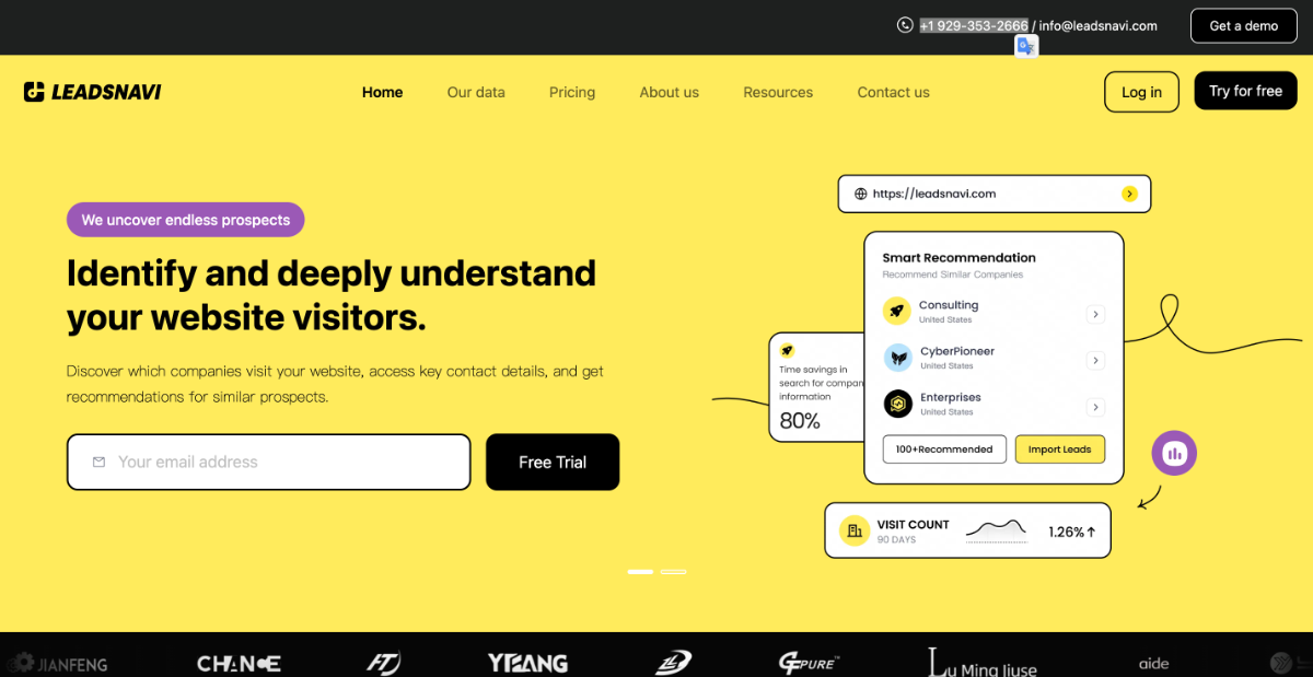 LeadsNavi product image