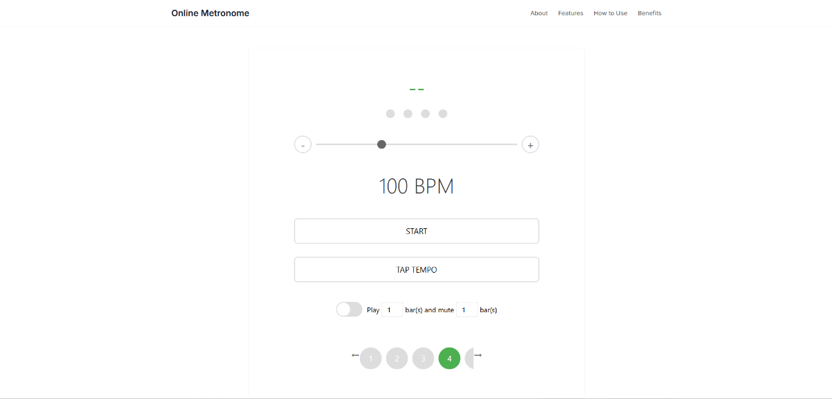 online-metronome product image
