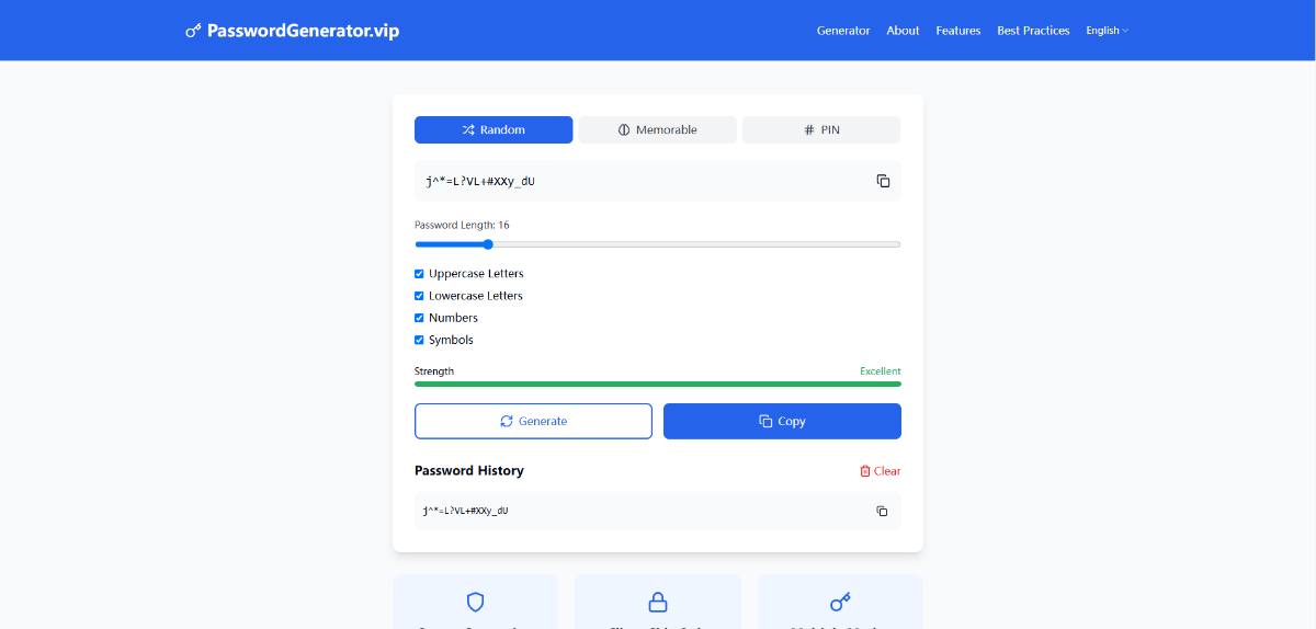 Online Password Generator product image