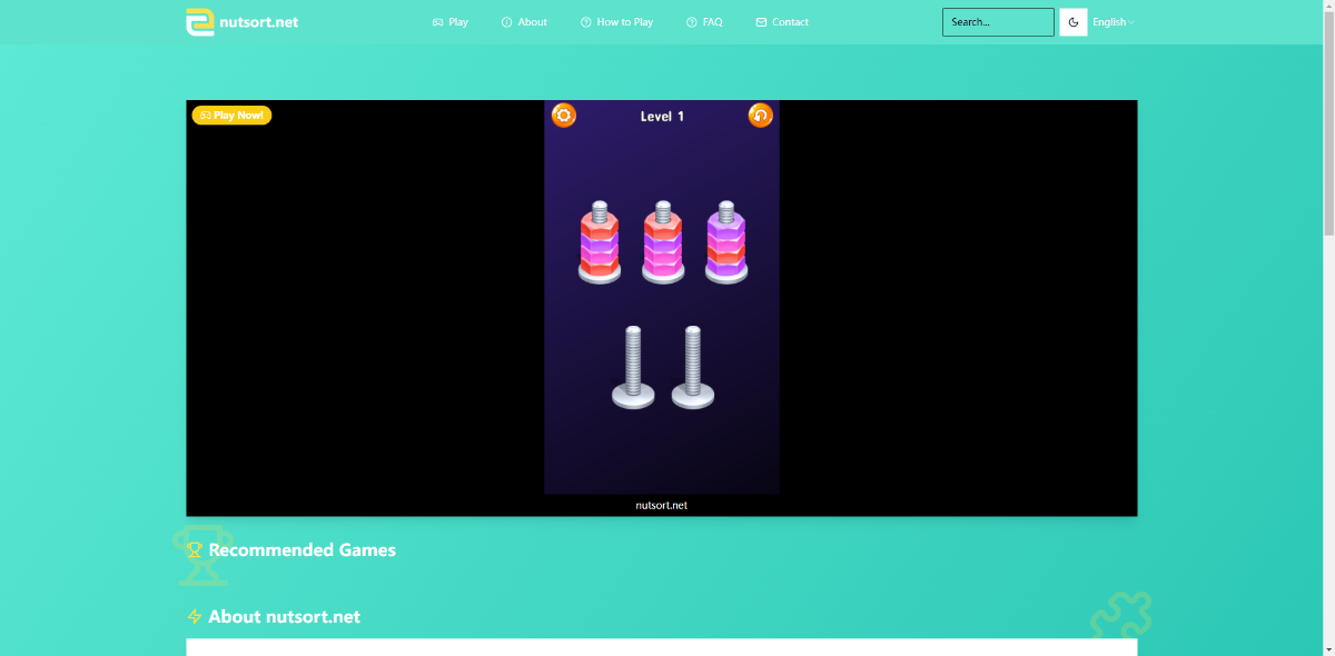 Nut Sorting games product image