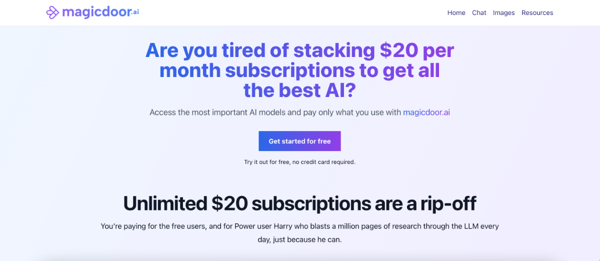 Magicdoor.ai product image