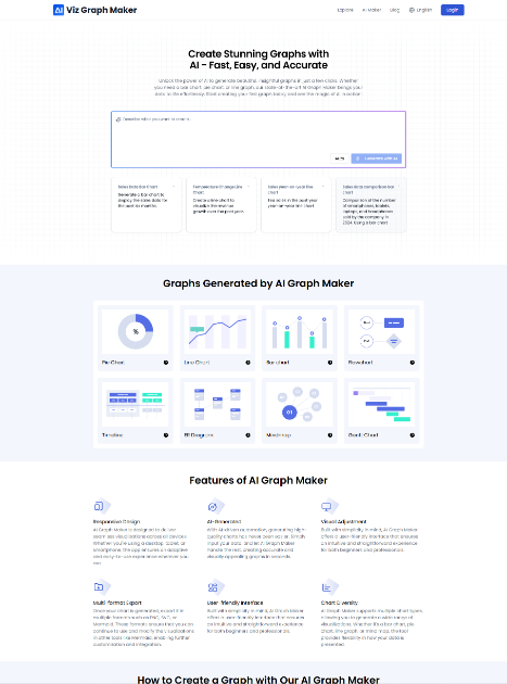 AI graph maker product image