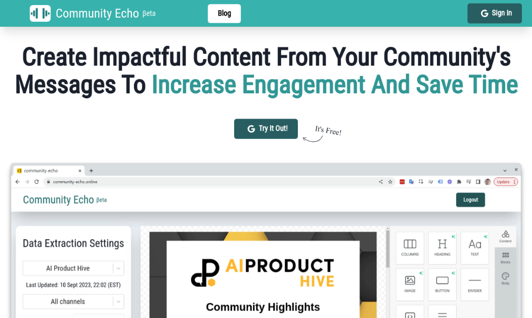 Community Echo product image