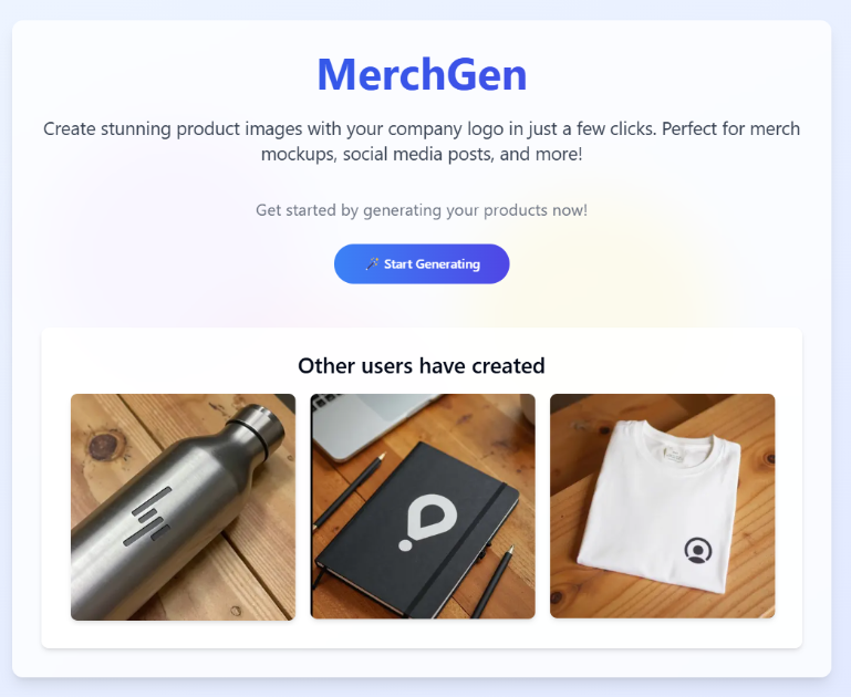 MerchGen product image