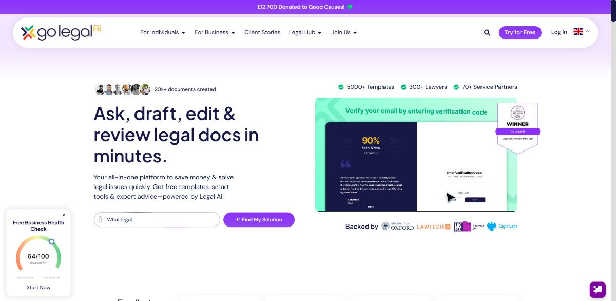 Go Legal Ai product image