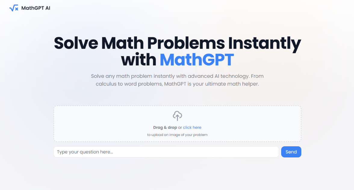 MathGPT AI product image