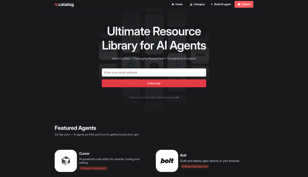 AI Agent Catalog product image
