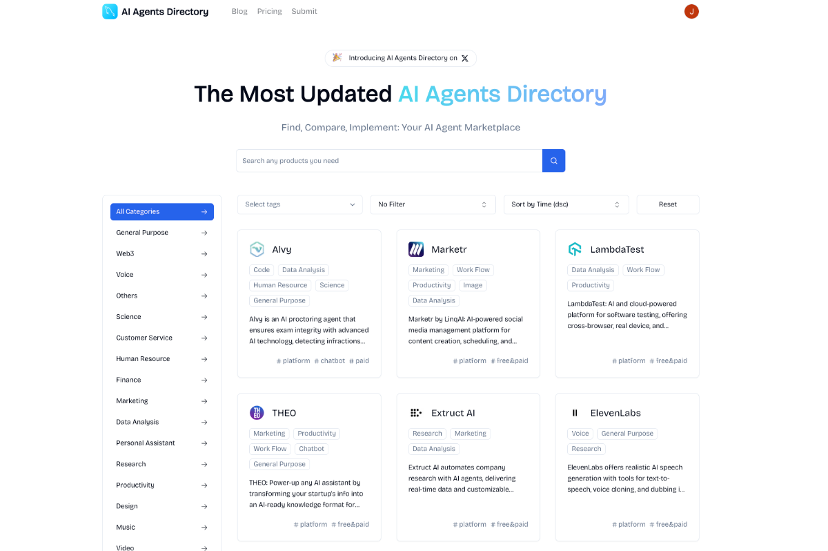 AI Agents Directory product image