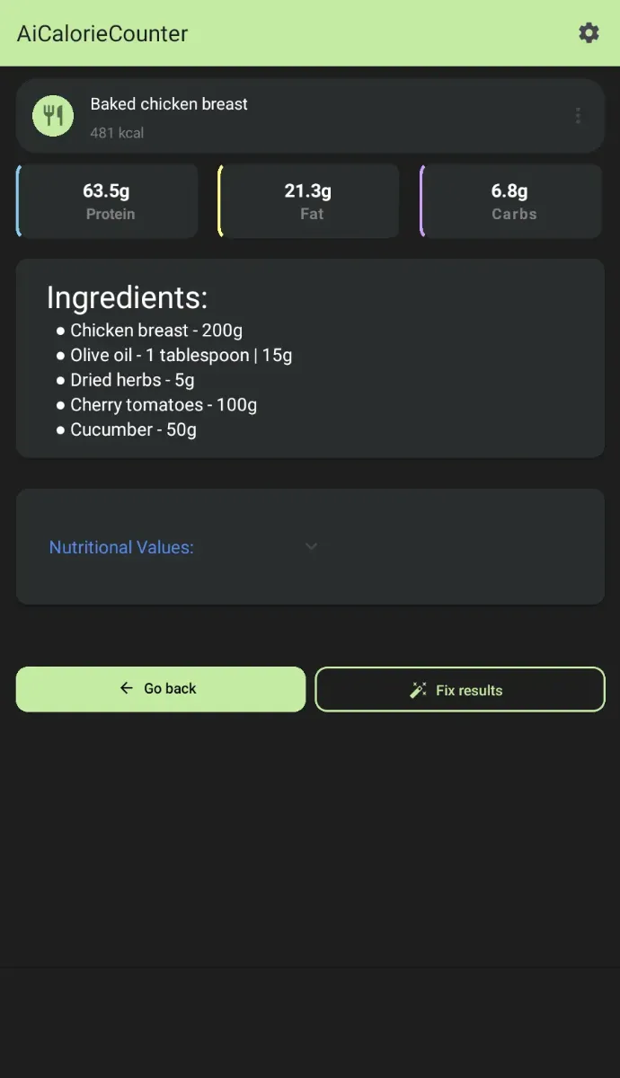 Ai Calorie Counter image number 11