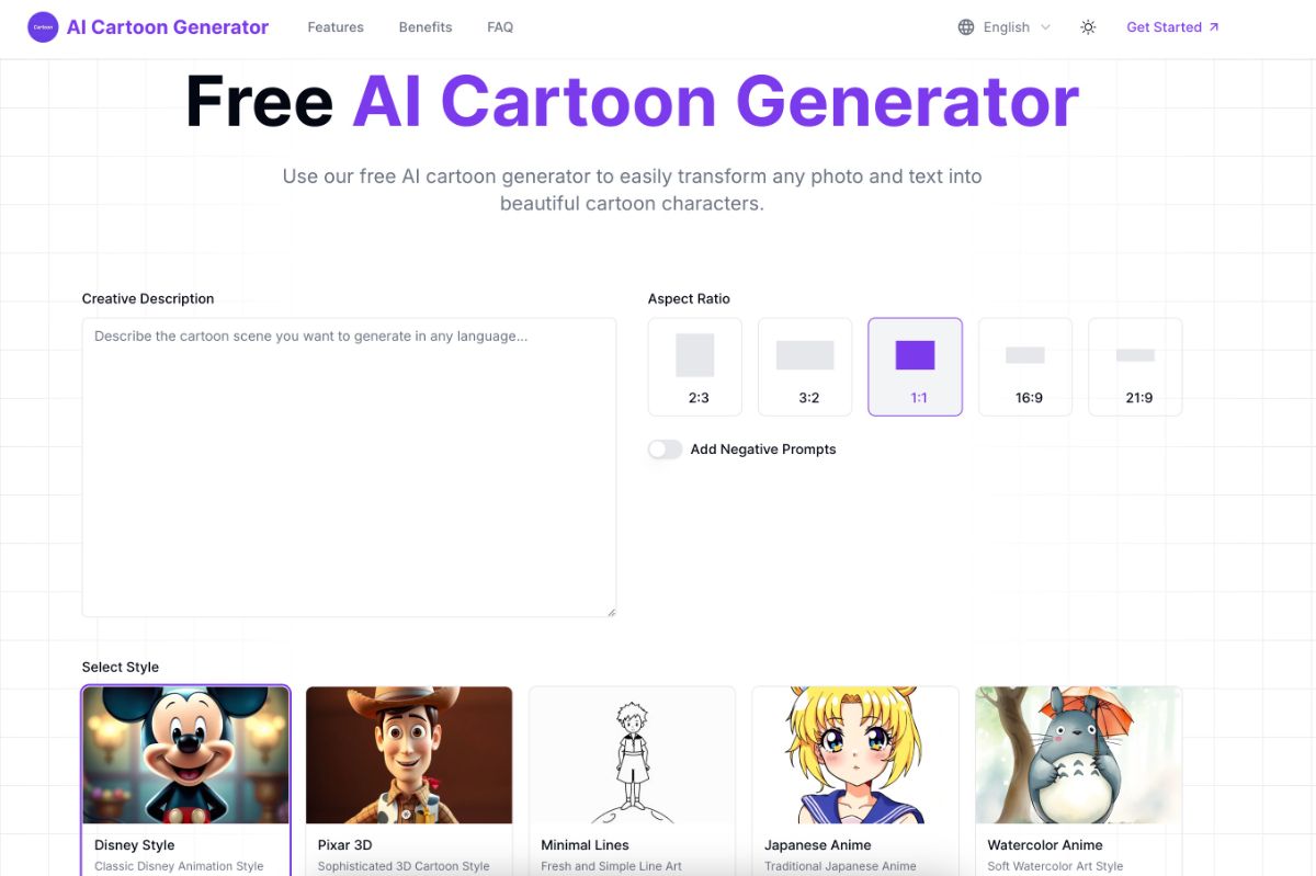 ai cartoon generator image number 01