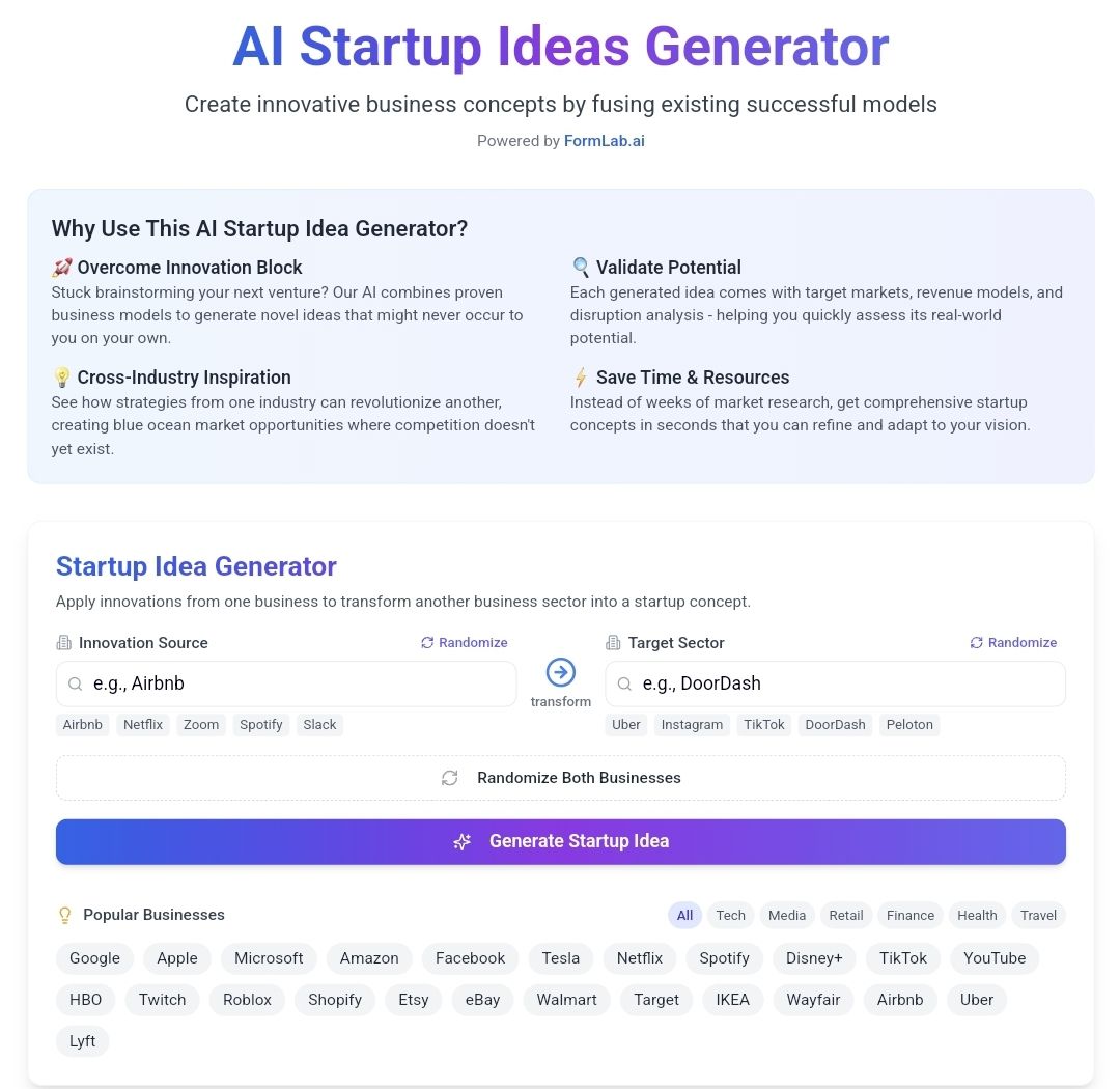 AI SaaS Idea Generator image number 11