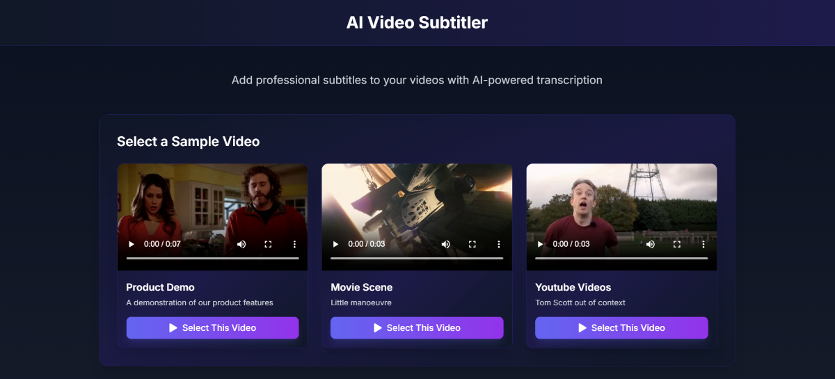 AI Video Subtitler image number 11