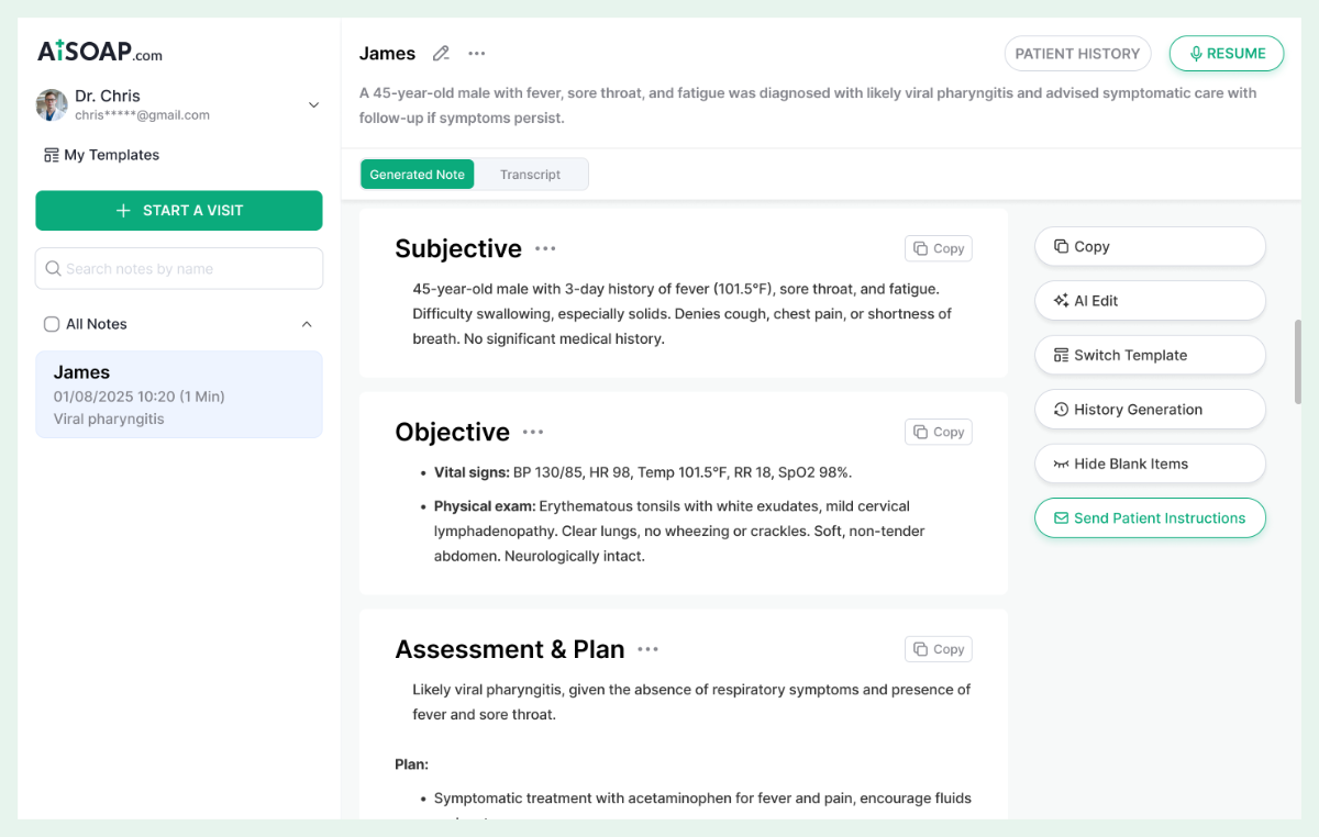 AiSOAP.com screenshot 1