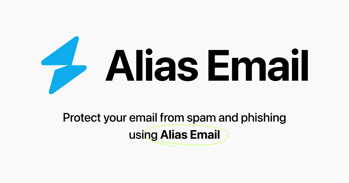 Alias Email image number 01