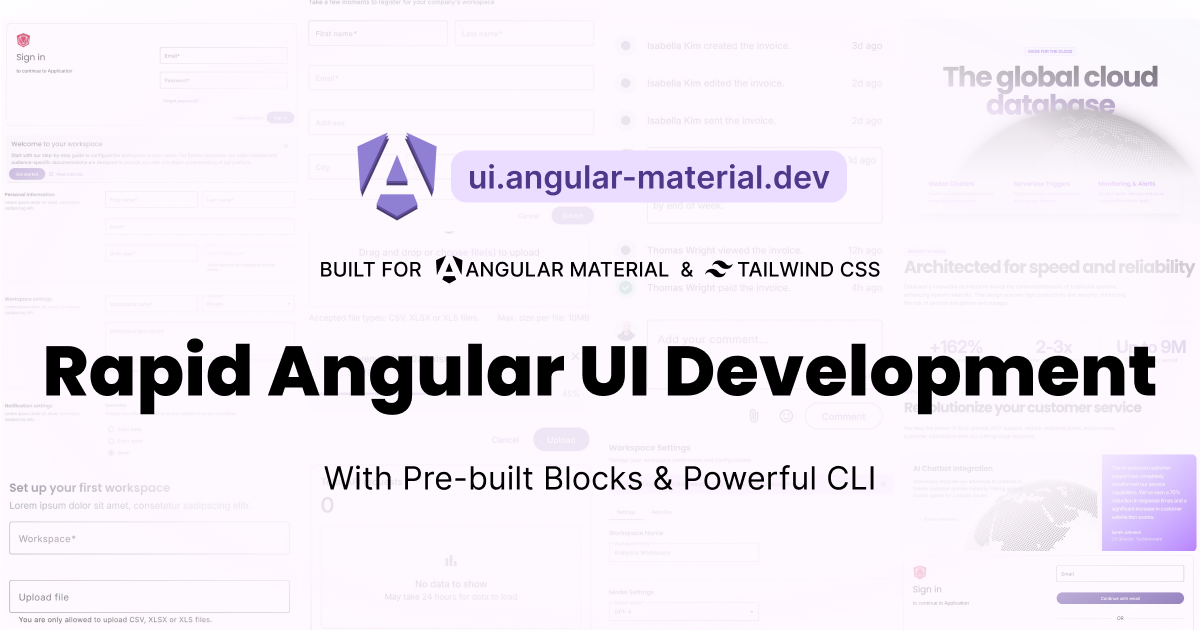 Angular Material Blocks image number 11