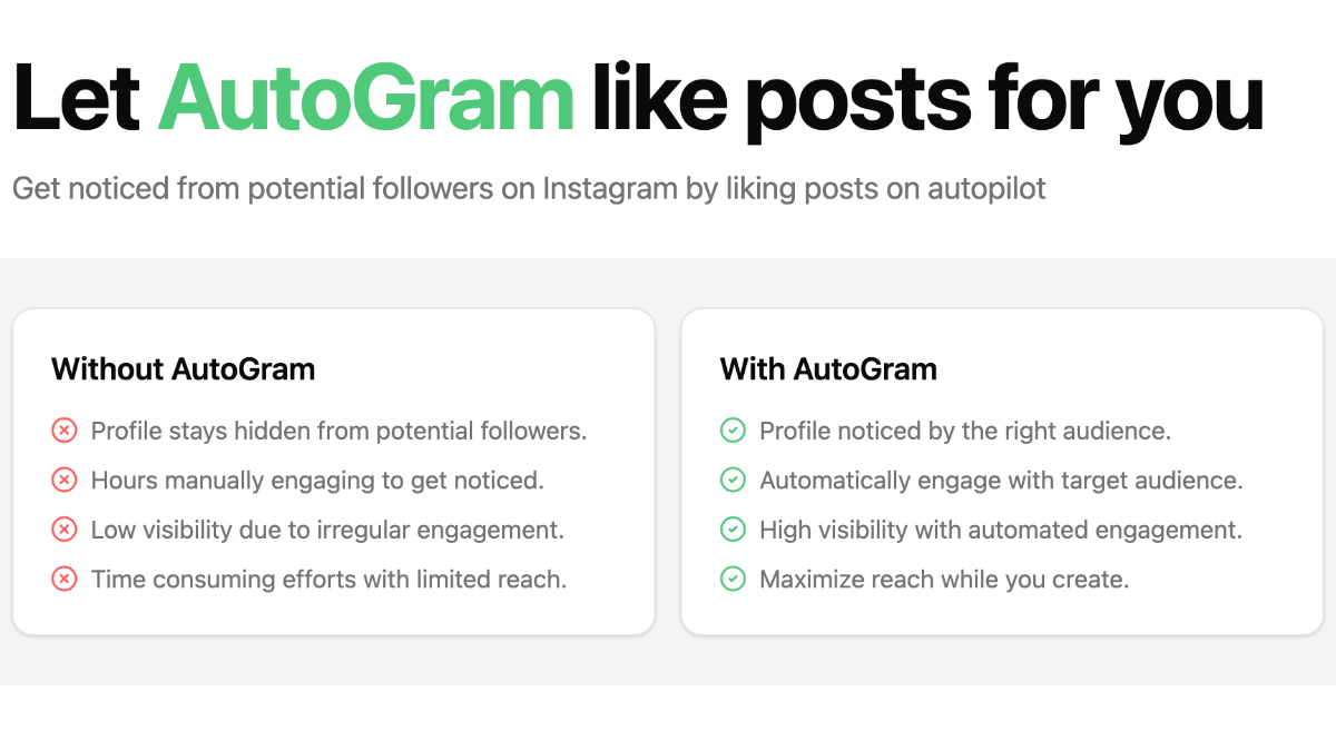 AutoGram product image