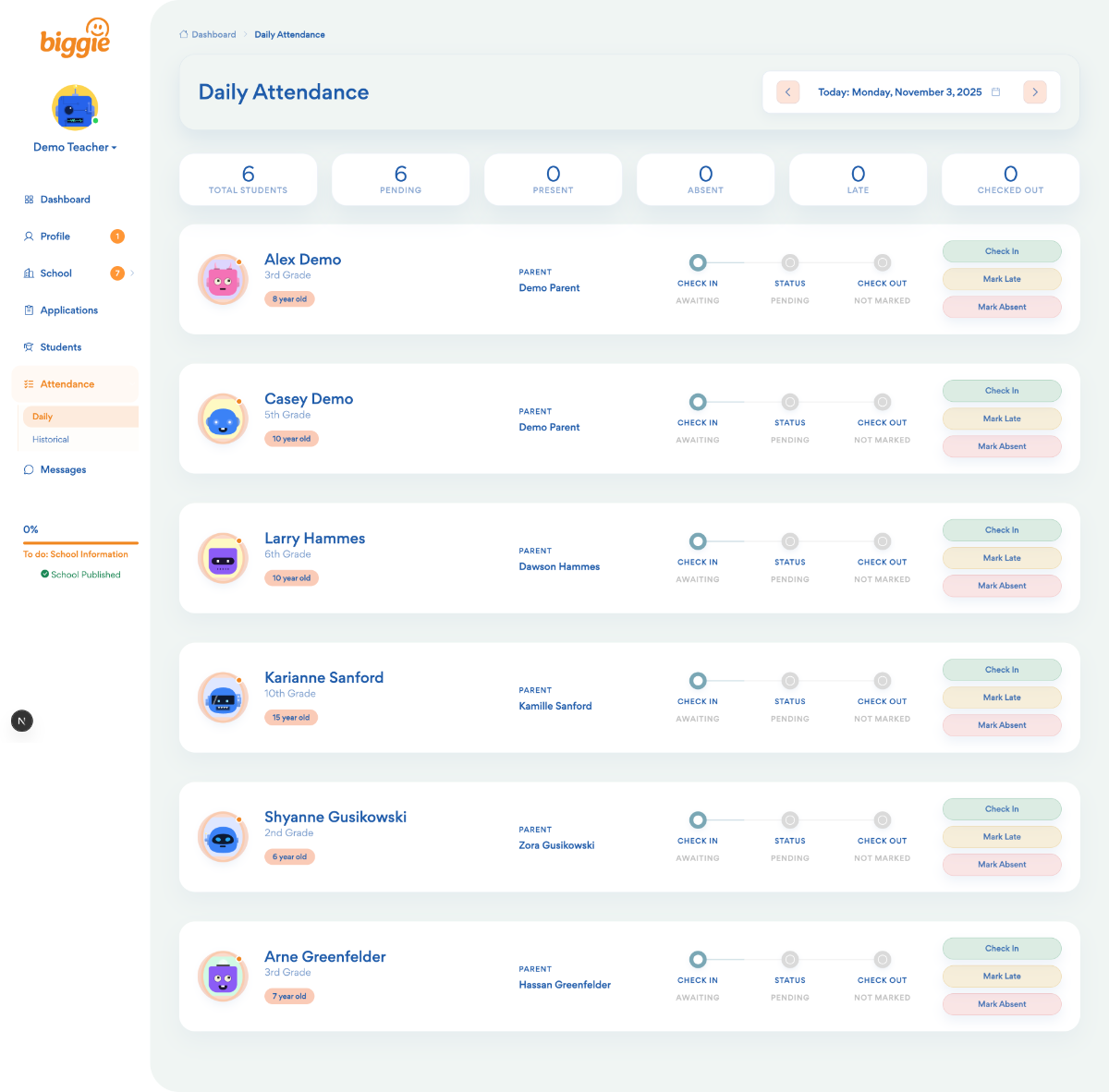 Biggie Schools image number 01