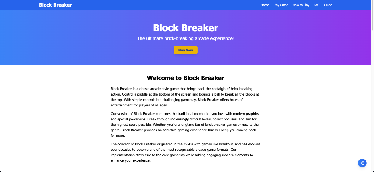 Block Breaker product image