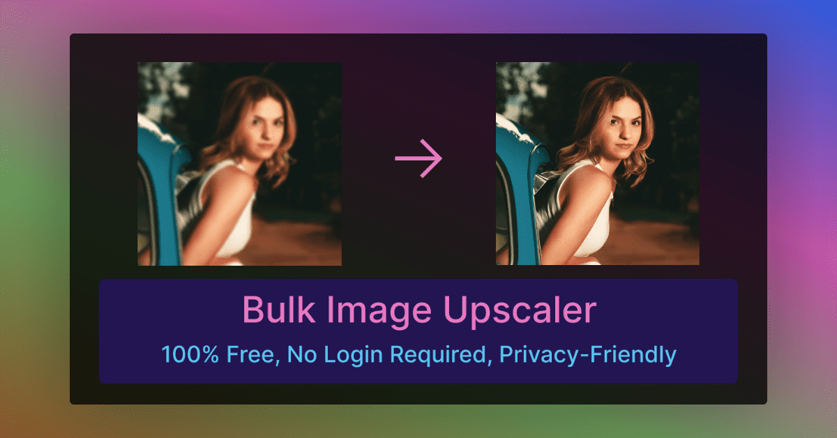 Bulk Image Upscaler product image