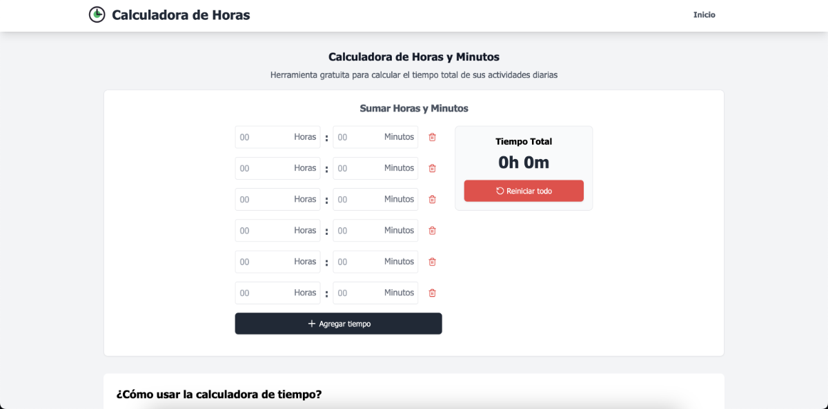 Calculadora de Horas product image