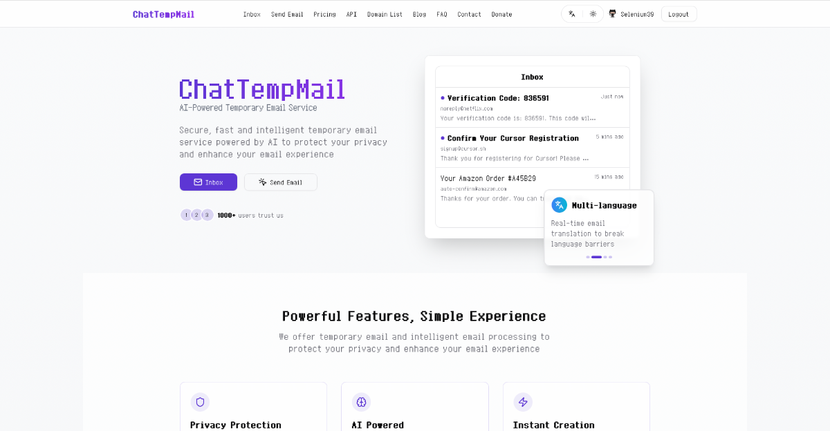 ChatTempMail image number 01