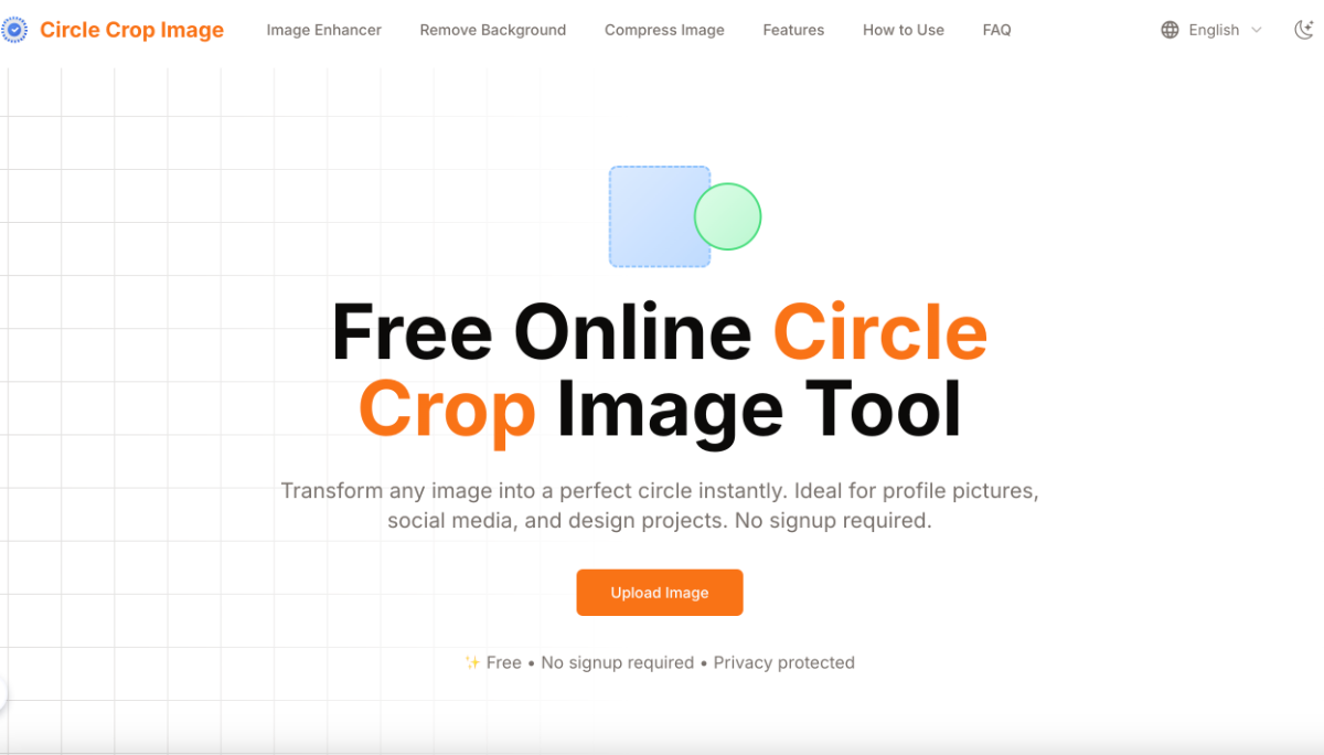 Circle Crop Image product image