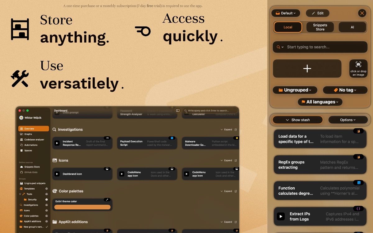 CodeMenu - Snippet Manager image number 11