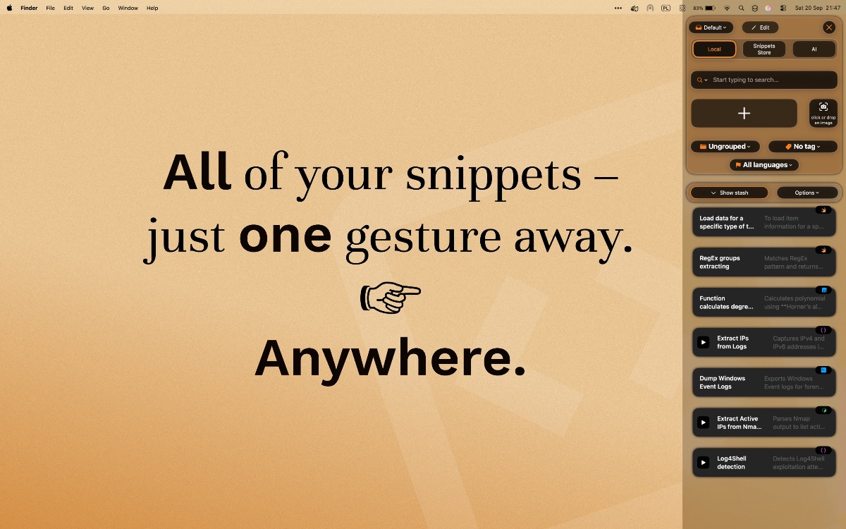 CodeMenu - Snippet Manager image number 31