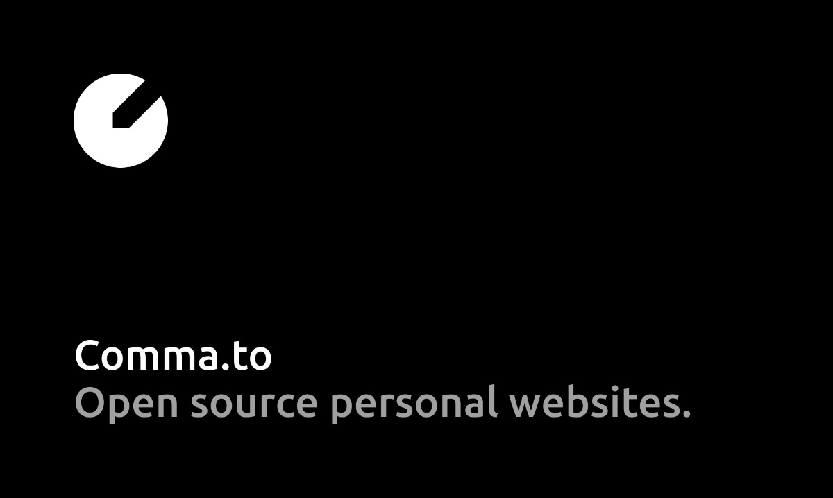 Comma image number 01