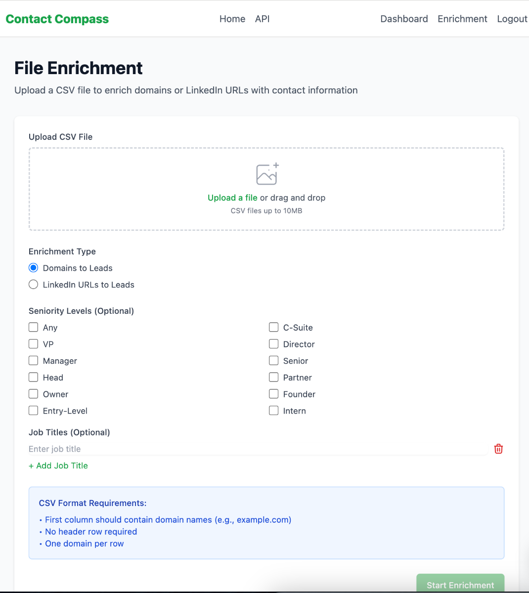 Contact Compass product image