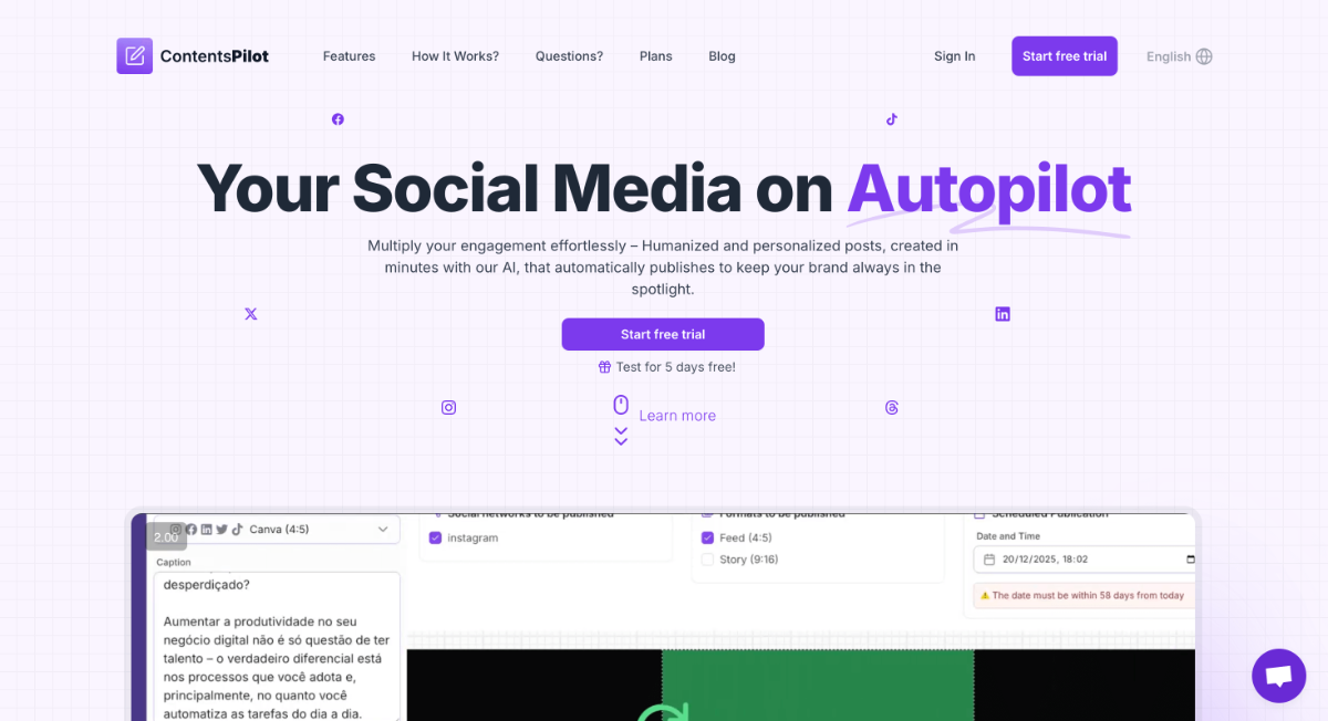 Contents Pilot image number 11