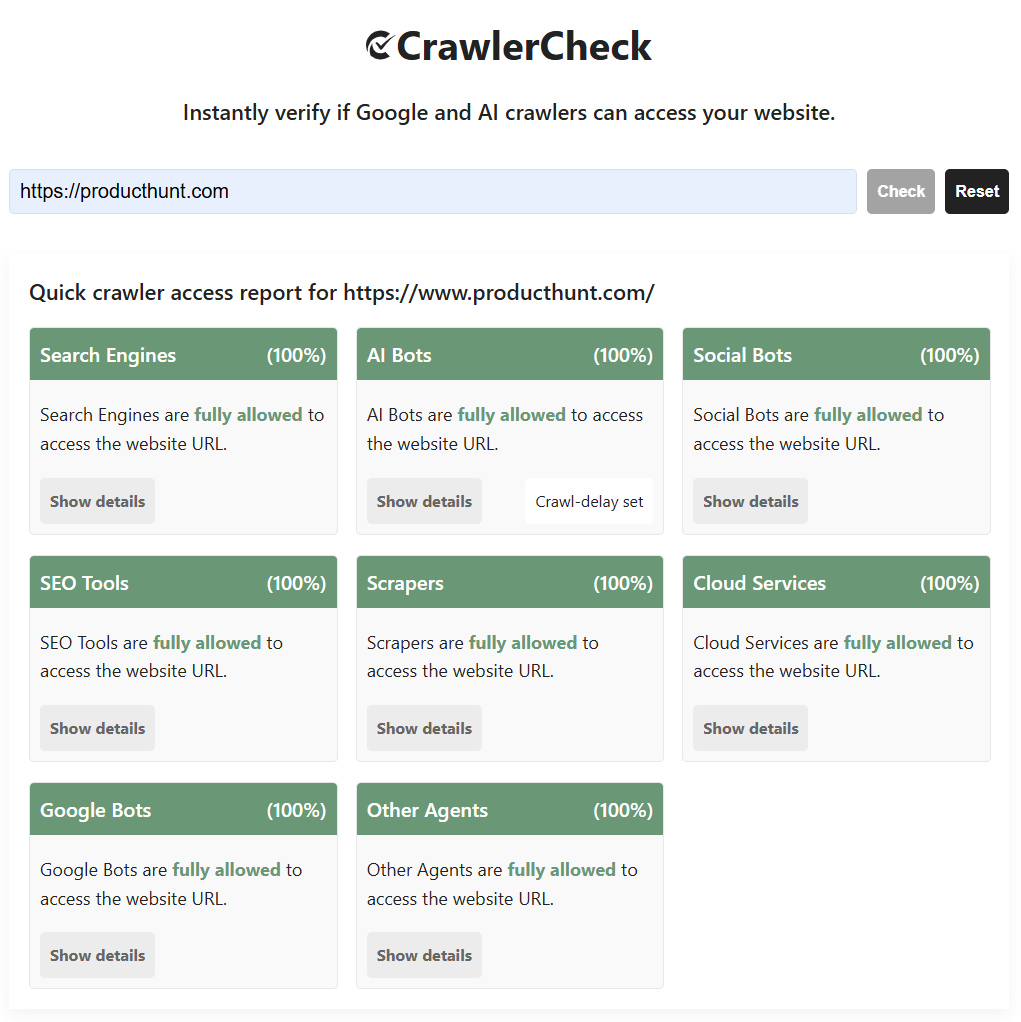 CrawlerCheck image number 01