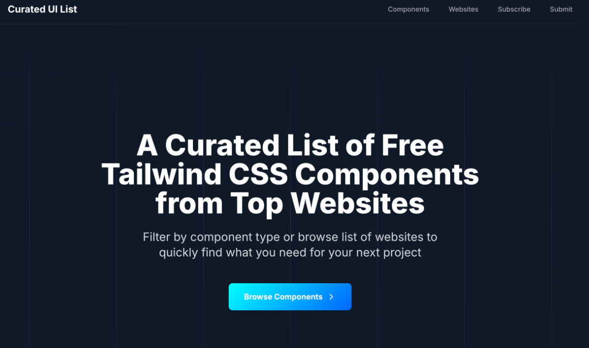 CuratedUIList product image