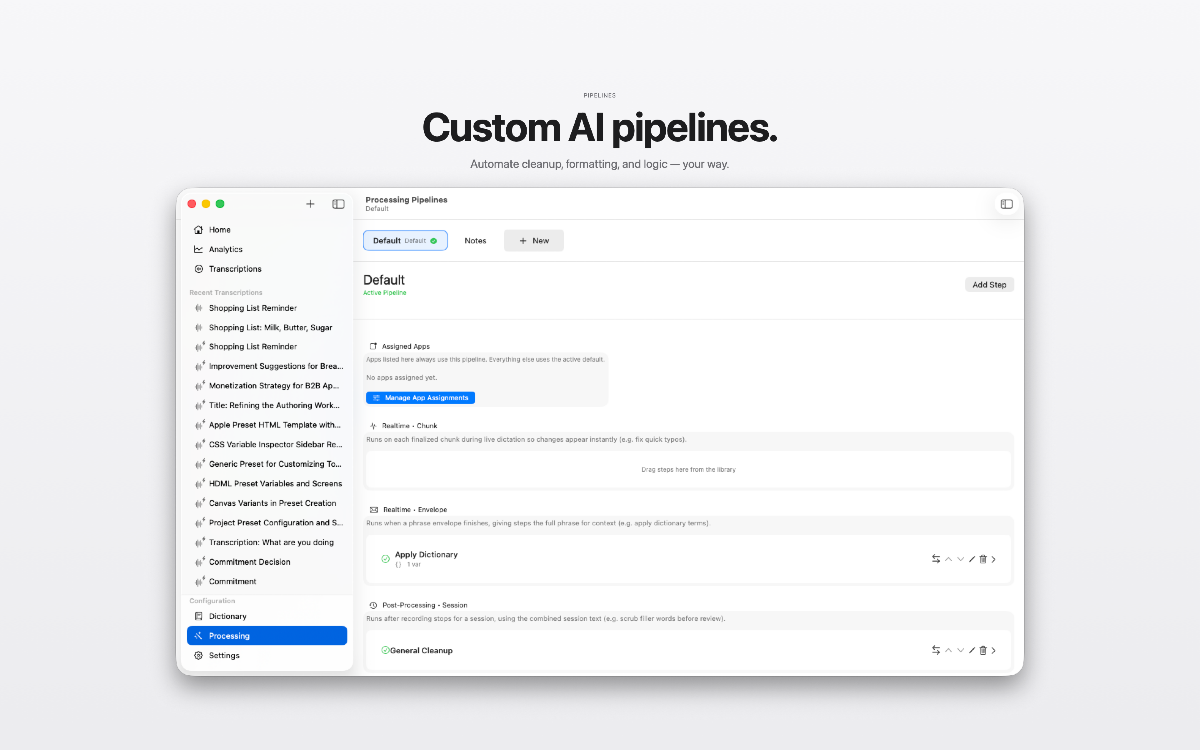 Dictly — On‑device dictation image number 21