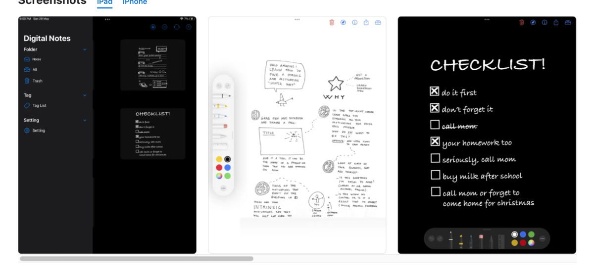 Digital Notes: Handwritten Note Taking App image number 11