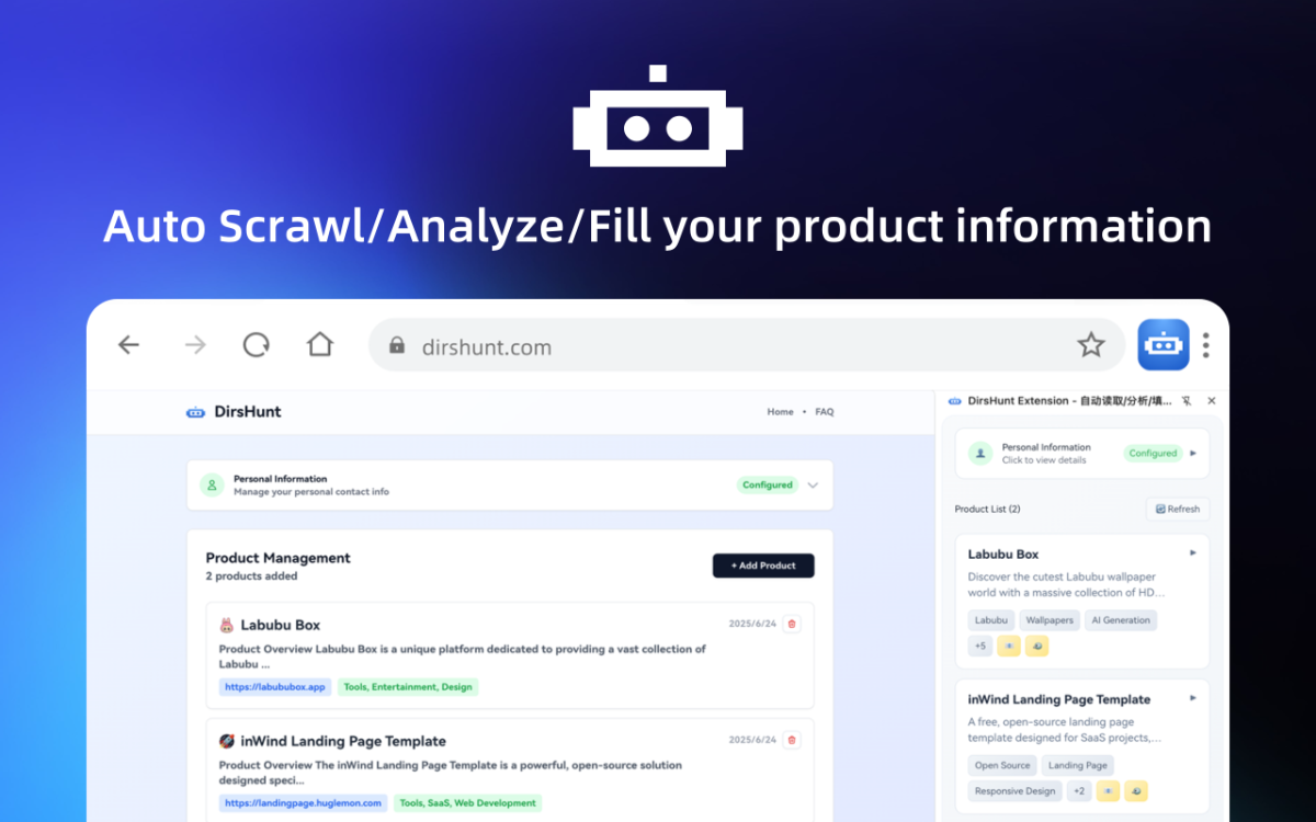 DirsHunt Ext image number 11